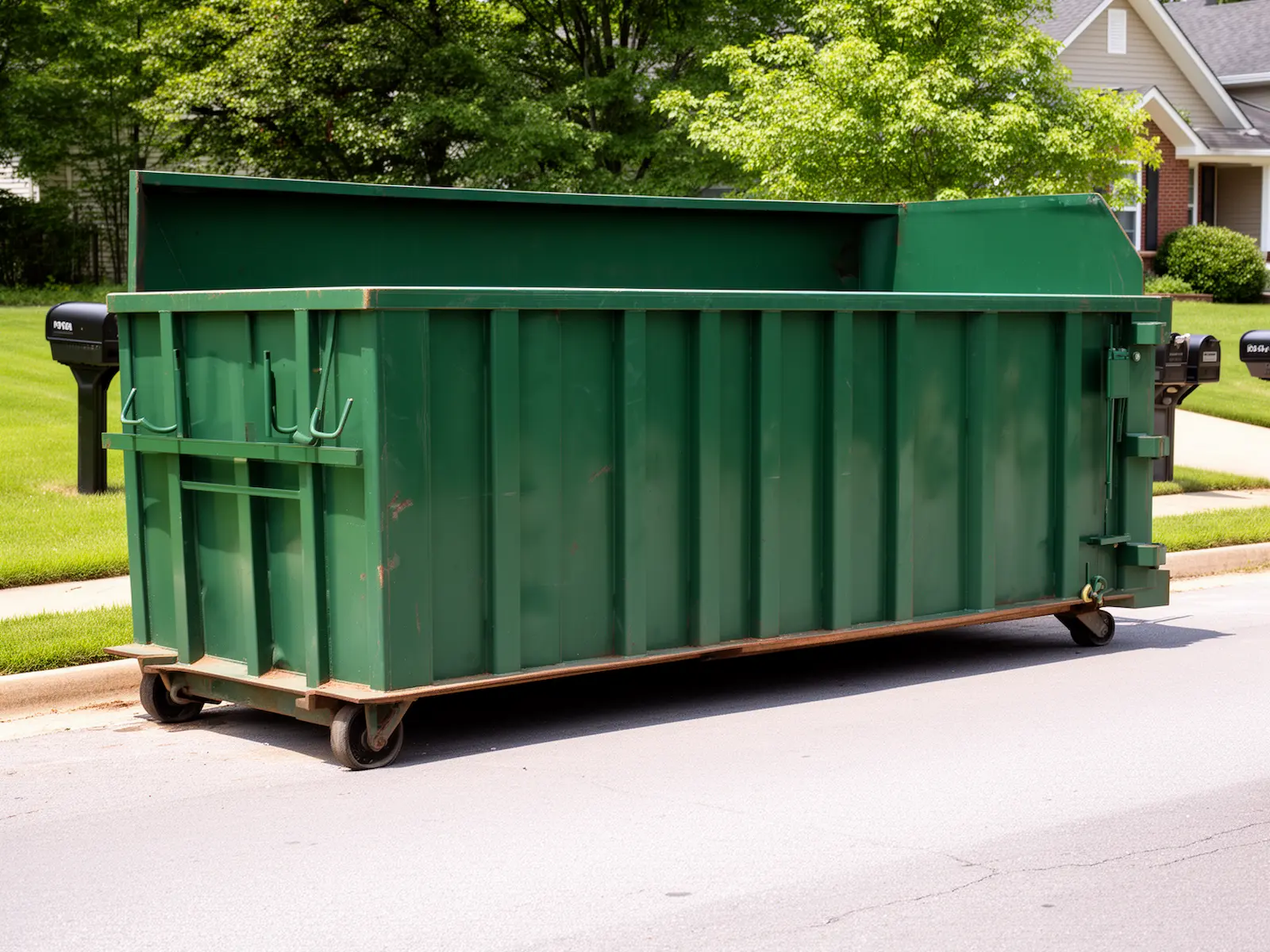 Roll-off dumpster from North Star Dumpsters in Binghamton, NY